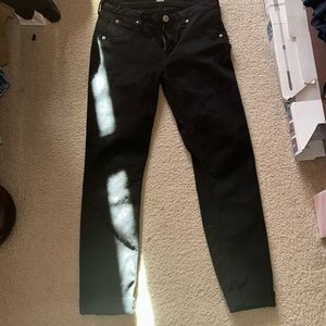 Hudson’s Bacara straight crop jeans